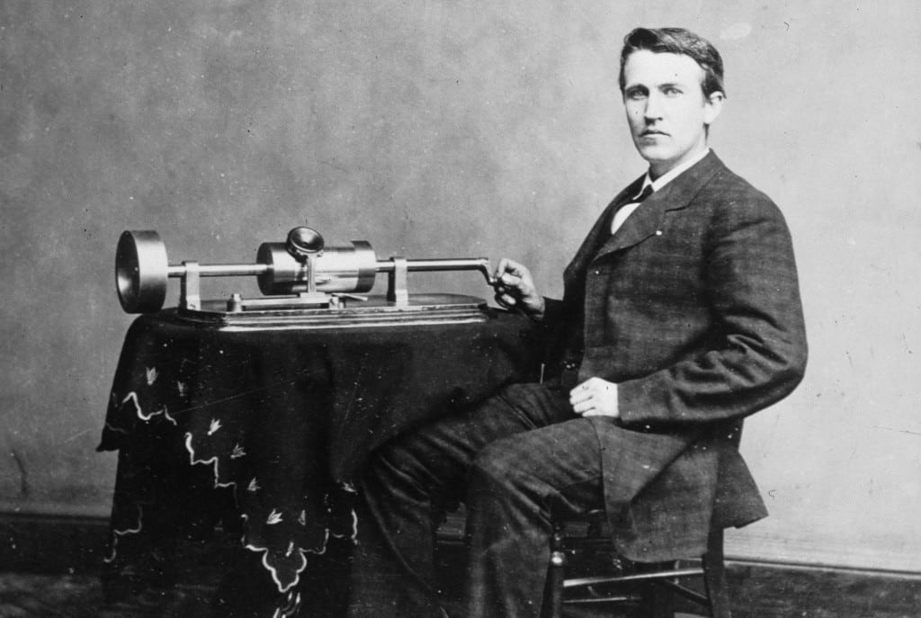 Edisonun Fonografı 1877