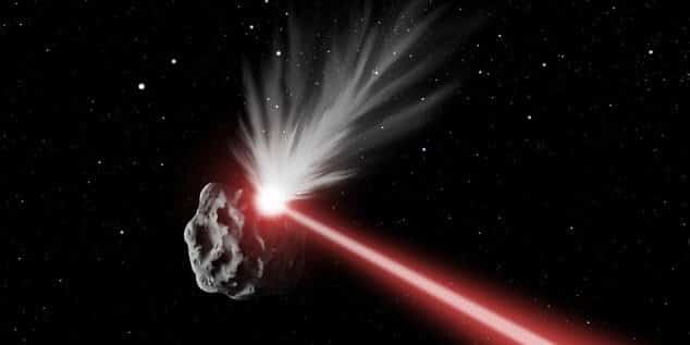 Lazerle Asteroidleri Yok Etmek